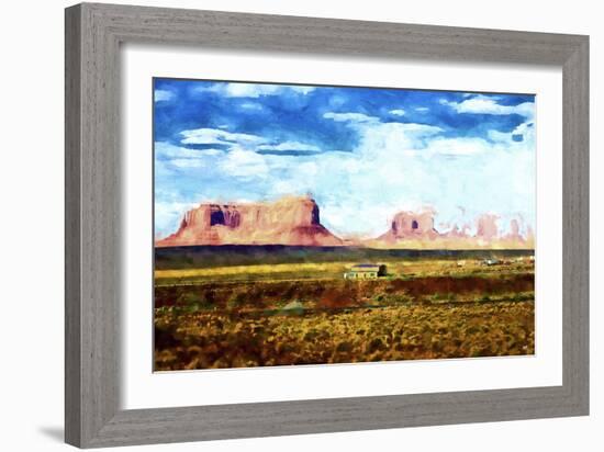 Red Earth-Philippe Hugonnard-Framed Giclee Print