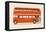 Red English Bus-Florent Bodart-Framed Premier Image Canvas