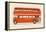 Red English Bus-Florent Bodart-Framed Premier Image Canvas