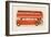 Red English Bus-Florent Bodart-Framed Giclee Print