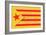 Red Estelada Flag-Juan Carlos B.-Framed Art Print