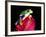 Red Eye Tree Frog on Bromeliad, Native to Central America-David Northcott-Framed Photographic Print