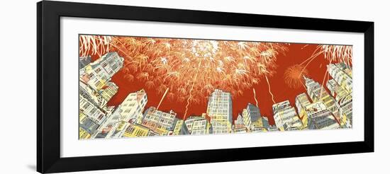 Red Eyes Fever-HR-FM-Framed Art Print