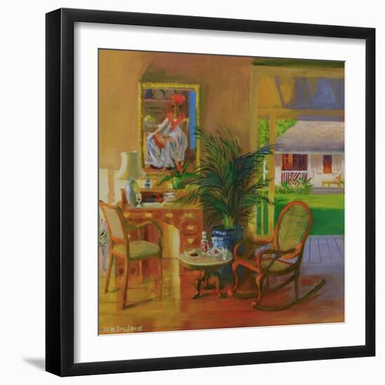 Red Fan, 2007/8-William Ireland-Framed Giclee Print