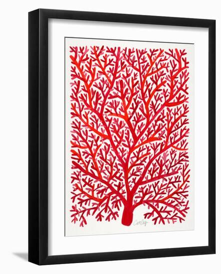 Red Fan Coral-Cat Coquillette-Framed Giclee Print