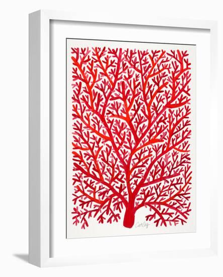 Red Fan Coral-Cat Coquillette-Framed Giclee Print