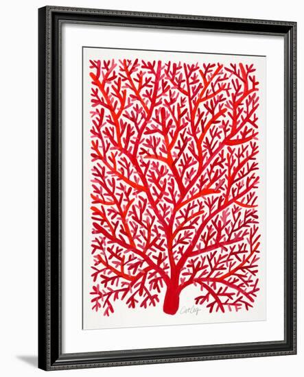 Red Fan Coral-Cat Coquillette-Framed Giclee Print