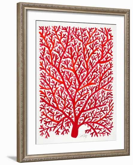 Red Fan Coral-Cat Coquillette-Framed Giclee Print