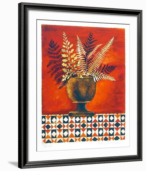 Red Ferns-Mary Faulconer-Framed Limited Edition