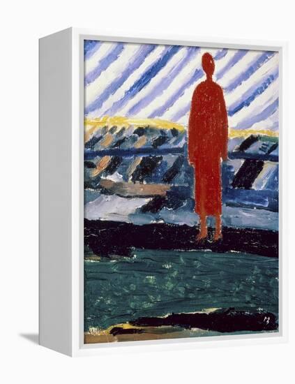 Red Figure, c.1928-Kasimir Malevich-Framed Premier Image Canvas