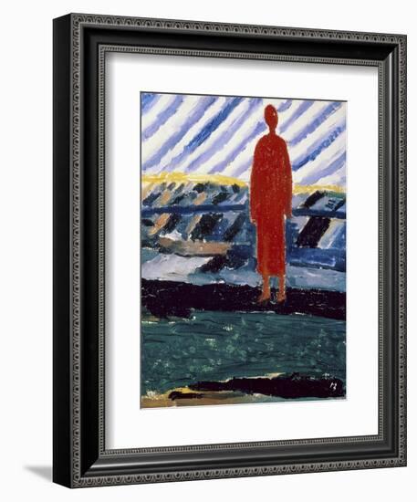 Red Figure, c.1928-Kasimir Malevich-Framed Giclee Print