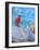 Red Fisherman  2019  (oil on board)-Colin Bootman-Framed Giclee Print