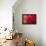 Red Flame-Dana Styber-Framed Premier Image Canvas displayed on a wall