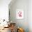 Red Flamingo-Cat Coquillette-Framed Giclee Print displayed on a wall