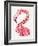 Red Flamingo-Cat Coquillette-Framed Giclee Print