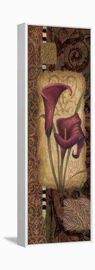 Red Flower-Viv Eisner-Framed Stretched Canvas