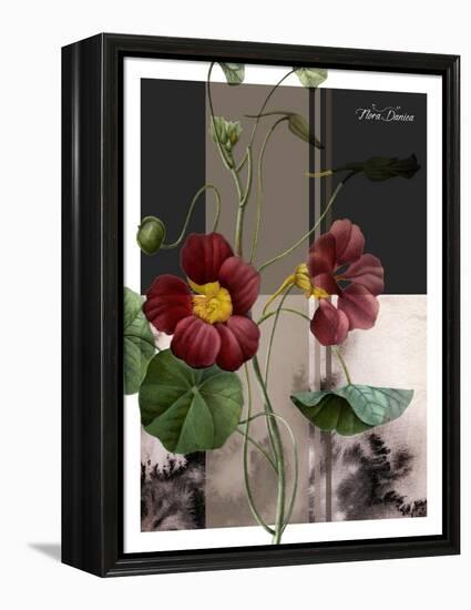 Red Flower-Flora Danica-Framed Stretched Canvas