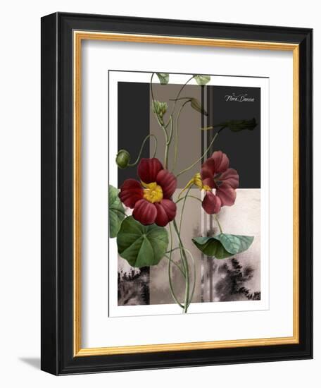 Red Flower-Flora Danica-Framed Premium Giclee Print