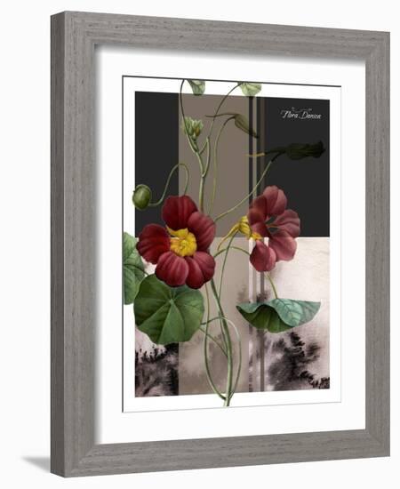 Red Flower-Flora Danica-Framed Art Print