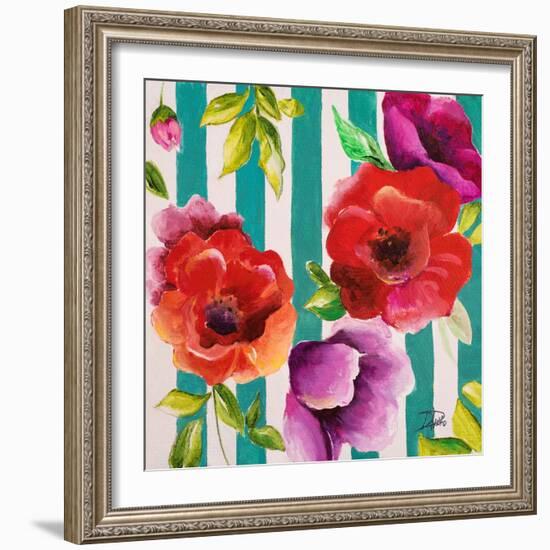 Red Flowers II-Patricia Pinto-Framed Art Print