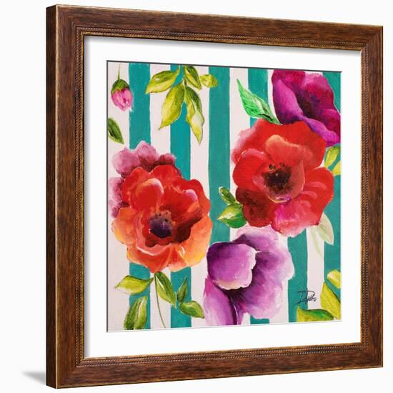 Red Flowers II-Patricia Pinto-Framed Art Print