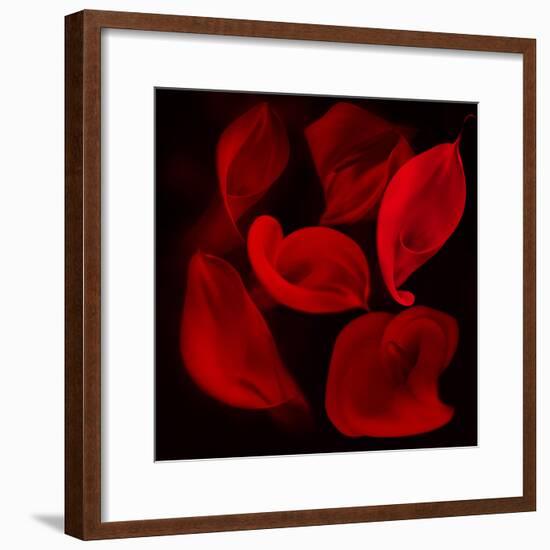 Red Flowers-Unaciertamirada-Framed Photographic Print