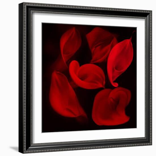 Red Flowers-Unaciertamirada-Framed Photographic Print