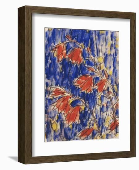 Red Flowers-Christian Rohlfs-Framed Giclee Print