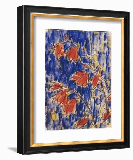 Red Flowers-Christian Rohlfs-Framed Giclee Print