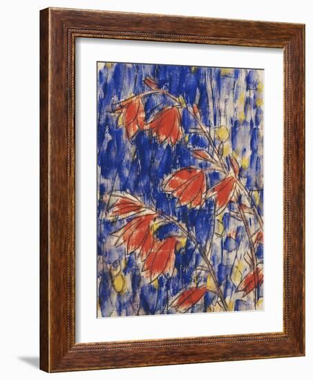 Red Flowers-Christian Rohlfs-Framed Giclee Print