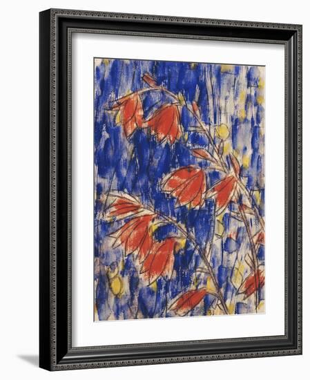 Red Flowers-Christian Rohlfs-Framed Giclee Print