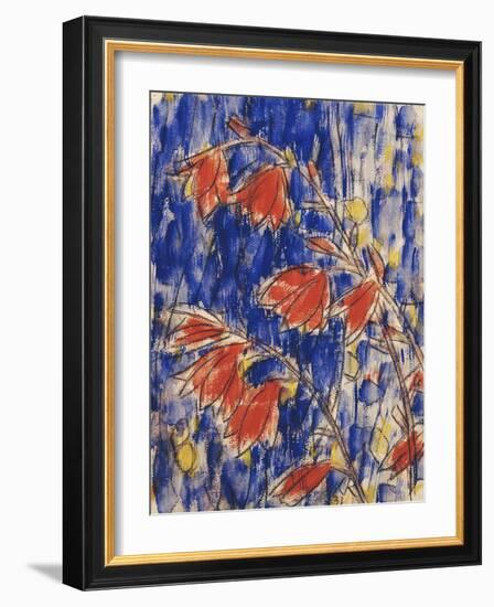 Red Flowers-Christian Rohlfs-Framed Giclee Print