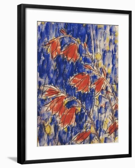 Red Flowers-Christian Rohlfs-Framed Premium Giclee Print