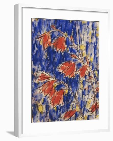 Red Flowers-Christian Rohlfs-Framed Premium Giclee Print