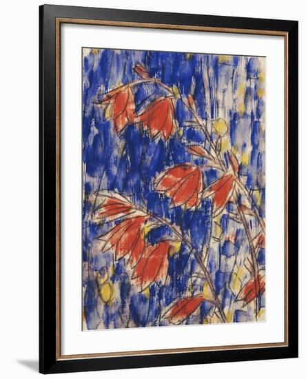 Red Flowers-Christian Rohlfs-Framed Premium Giclee Print