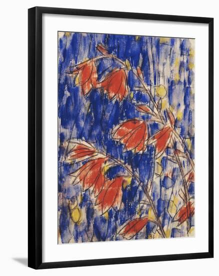 Red Flowers-Christian Rohlfs-Framed Premium Giclee Print