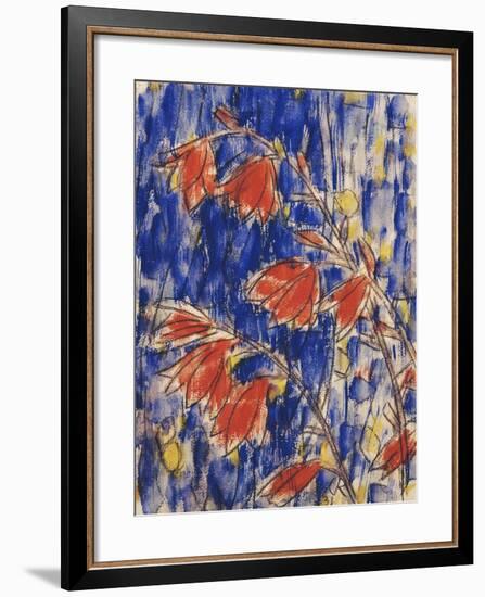 Red Flowers-Christian Rohlfs-Framed Giclee Print