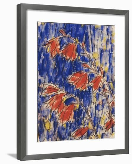 Red Flowers-Christian Rohlfs-Framed Giclee Print