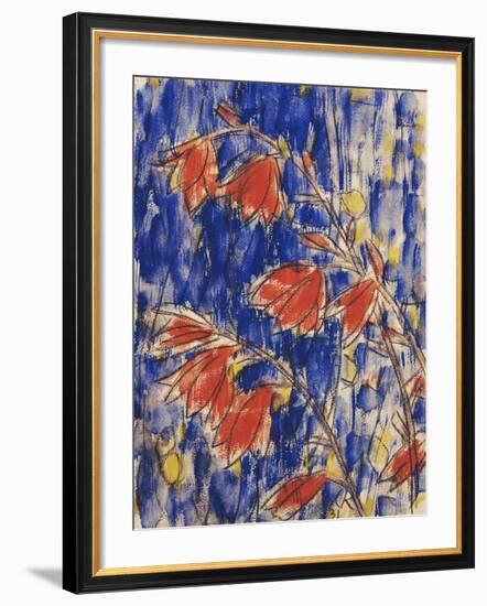 Red Flowers-Christian Rohlfs-Framed Giclee Print