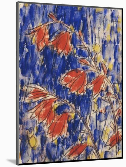 Red Flowers-Christian Rohlfs-Mounted Premium Giclee Print