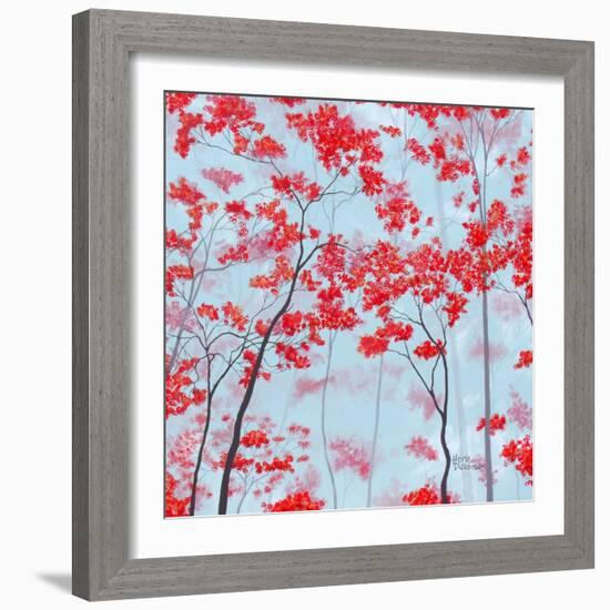 Red Forest-Herb Dickinson-Framed Photographic Print