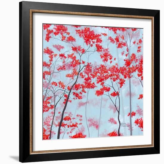 Red Forest-Herb Dickinson-Framed Photographic Print