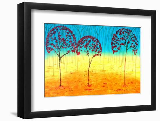 Red Forest-Herb Dickinson-Framed Photographic Print