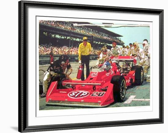 Red Formula-Ron Kleemann-Framed Collectable Print