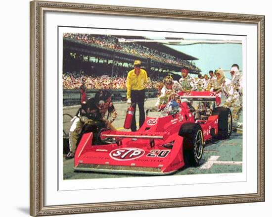 Red Formula-Ron Kleemann-Framed Collectable Print