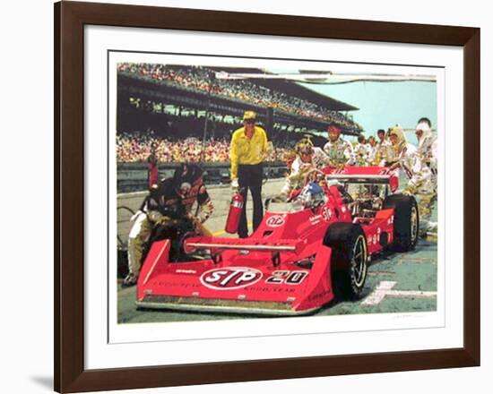 Red Formula-Ron Kleemann-Framed Collectable Print