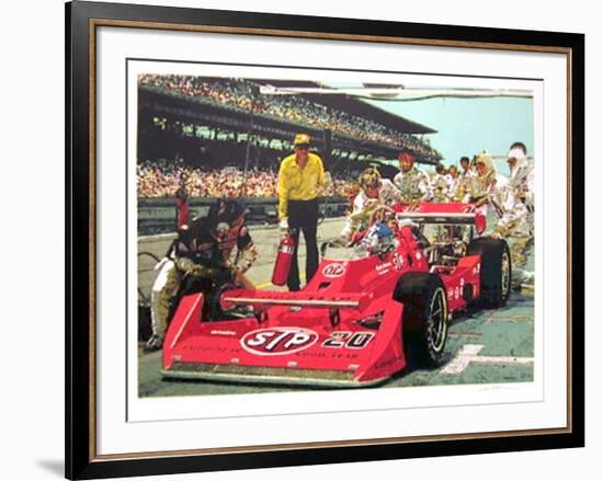 Red Formula-Ron Kleemann-Framed Collectable Print