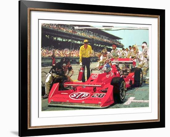 Red Formula-Ron Kleemann-Framed Collectable Print