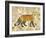 Red Fox Collage I-Nikki Galapon-Framed Art Print