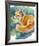 Red Fox on Green-Joni Johnson-Godsy-Framed Giclee Print